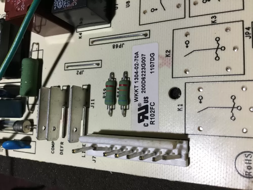 GE 200D6223G007 Refrigerator Control Board AZ85938 | NR1520