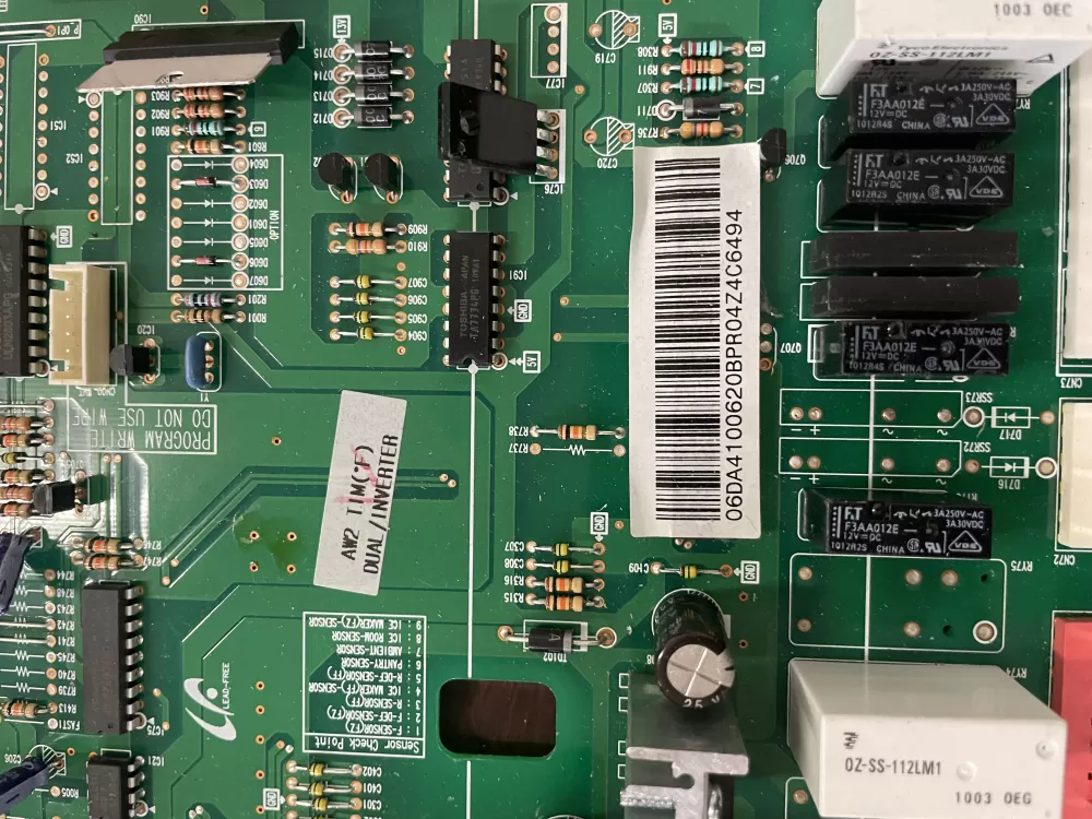 Samsung DA41 00620B Refrigerator Control Board AZ40506 | KMV400