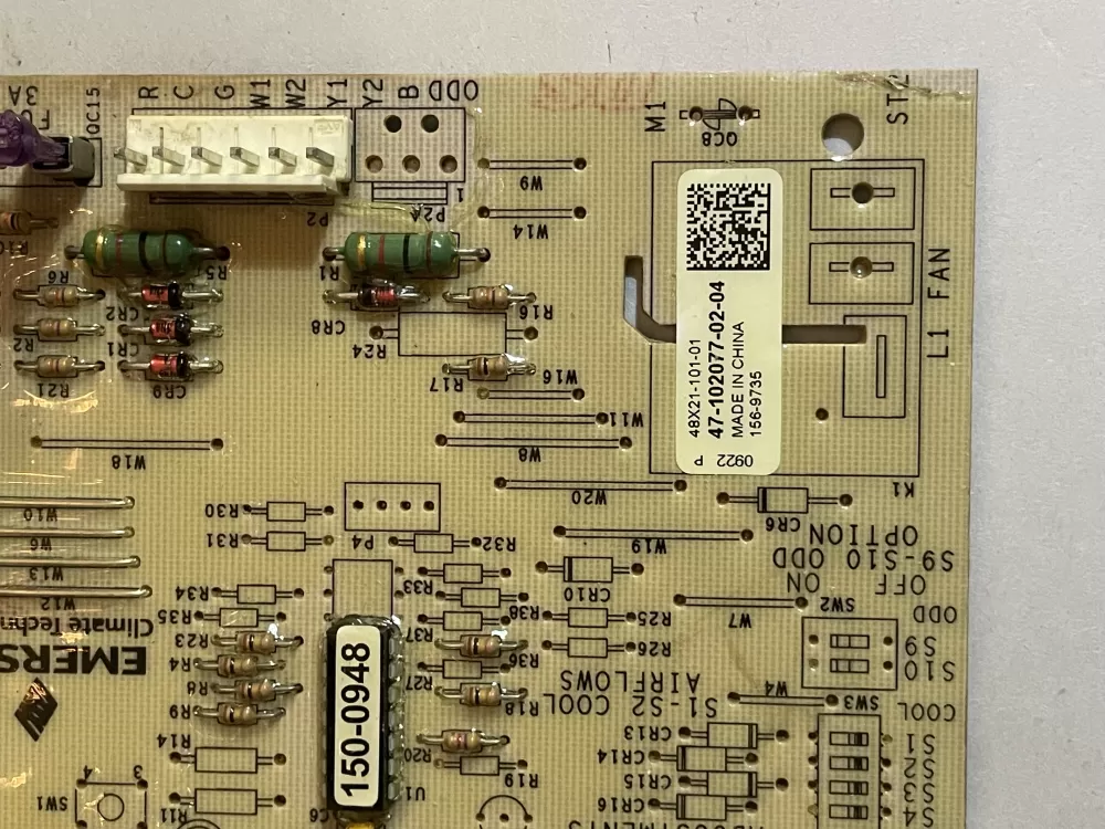 Rheem Air Handler Control Board 47-102077-02-04 156-9735 AZ181670 | KM663
