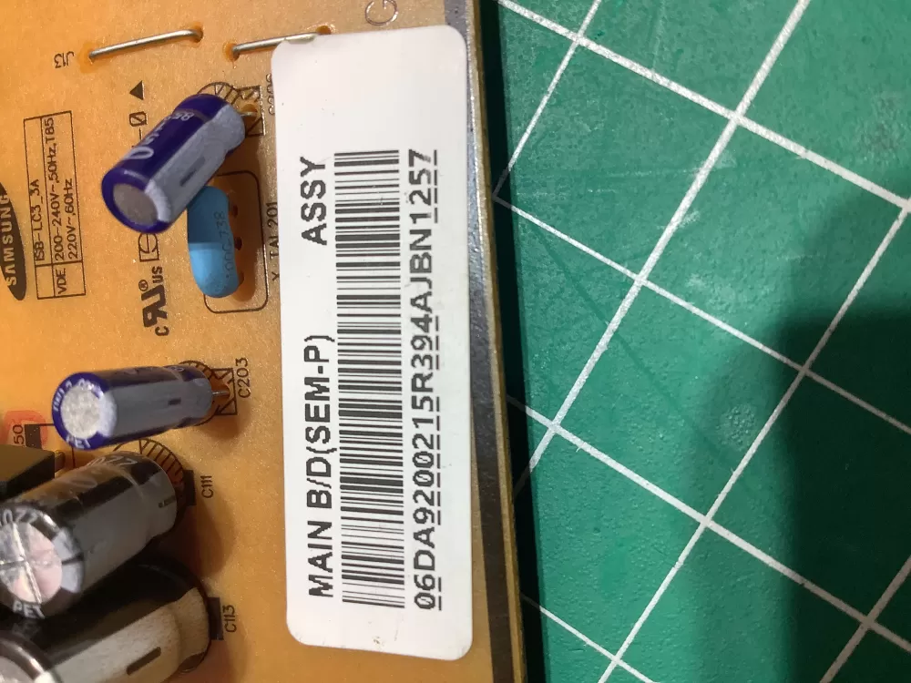 Samsung DA92 00215R Refrigerator Control Board Inverter AZ151413 | AR1663