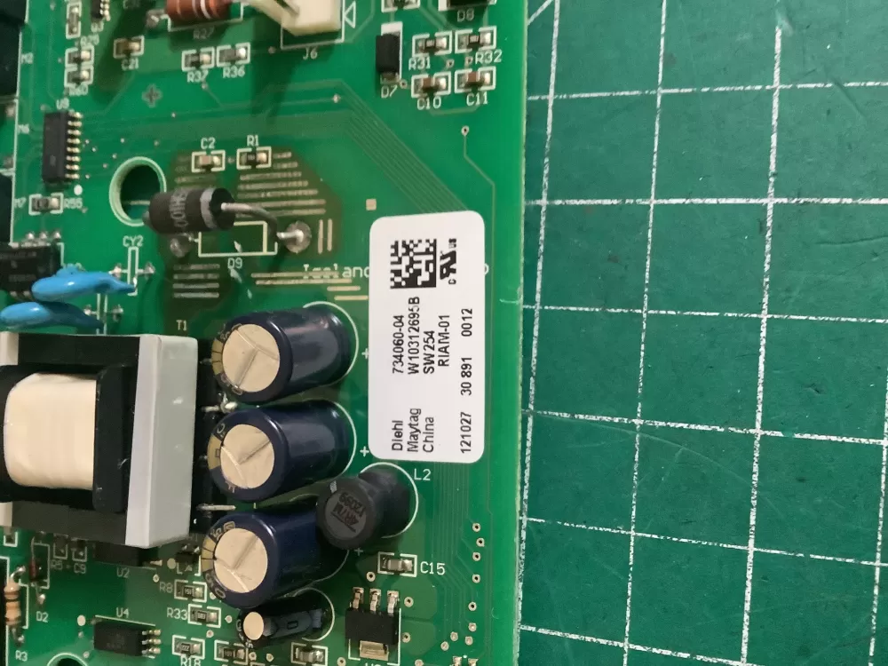 Whirlpool Maytag W10312695B Refrigerator Control Board AZ171741 | NR402