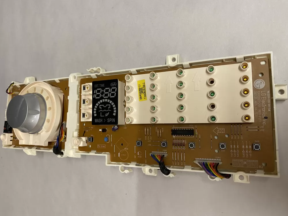 LG EAX32221201 EBR32268101 Washer Control Board