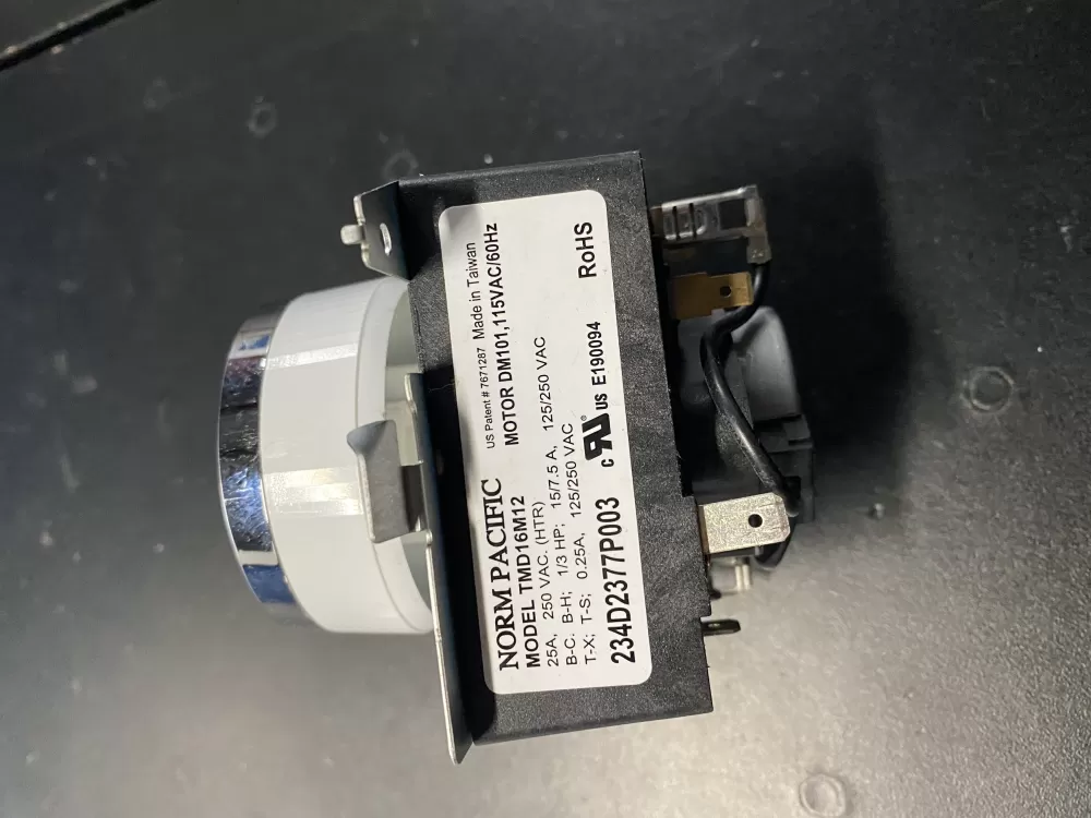 GE TMD16M12 234D2377P003 Dryer Timer
