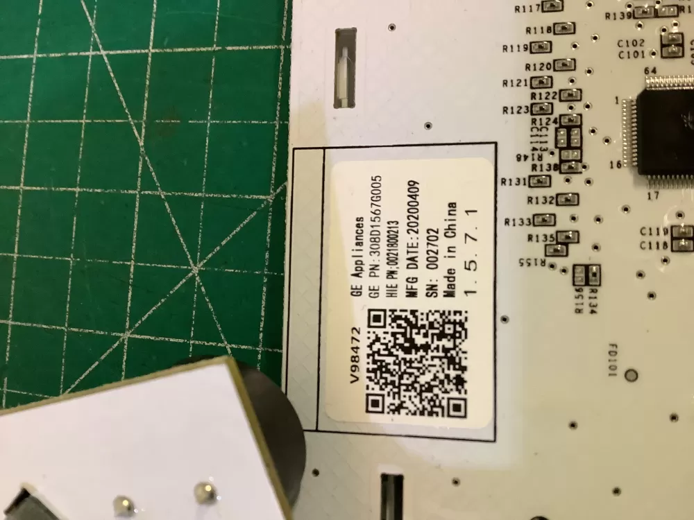 GE 308D1567G005 308d1567g005 Washer Control Board AZ204371 | NR310