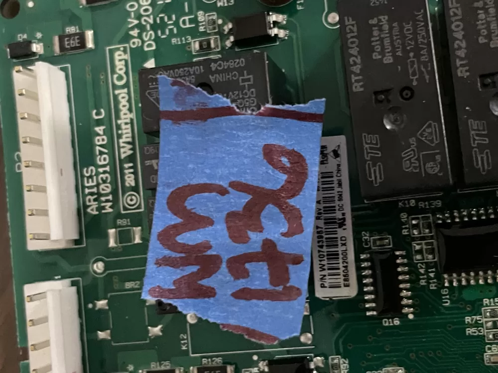 Whirlpool Kenmore W10743957 Control Board AZ42436 | Wm1736