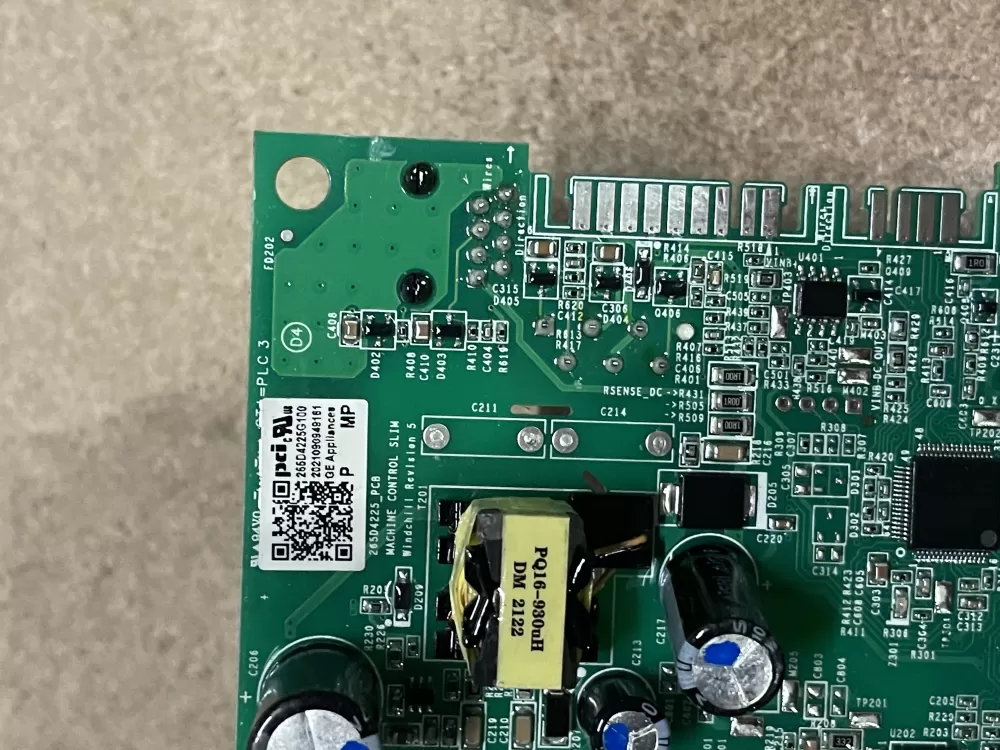 GE 265D4225G100 Dishwasher Control Board