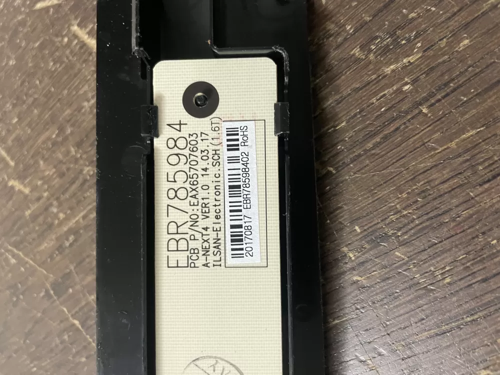 LG REFRIGERATOR CONTROL/DISPLAY BOARD PART # EBR78598402 AZ53602 | Wm1896