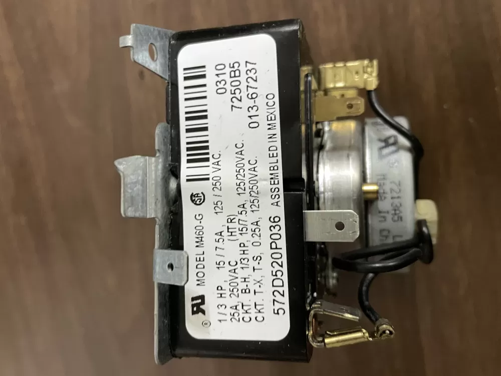 GE 572D520P036 WE4M370 Dryer Timer AZ79686 | Wm2027