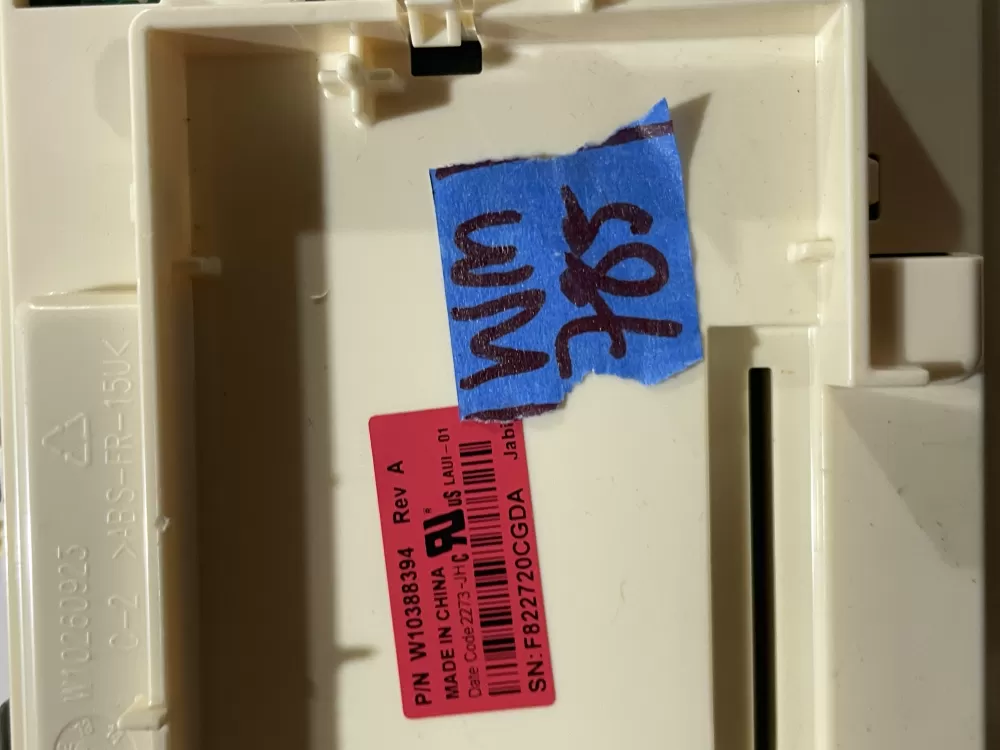 Whirlpool Maytag W10388394 Washer Control Board AZ113026 | Wm785