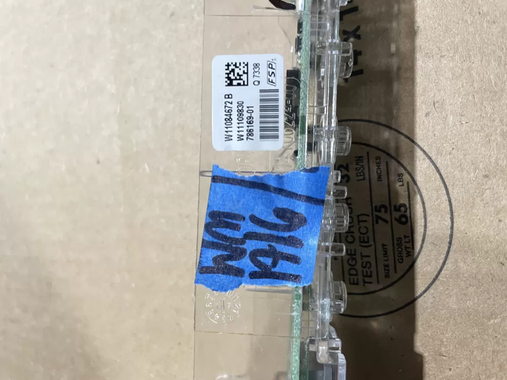 Whirlpool W11402115 PS12731287 Dishwasher Control Board AZ71981 | Wm1716