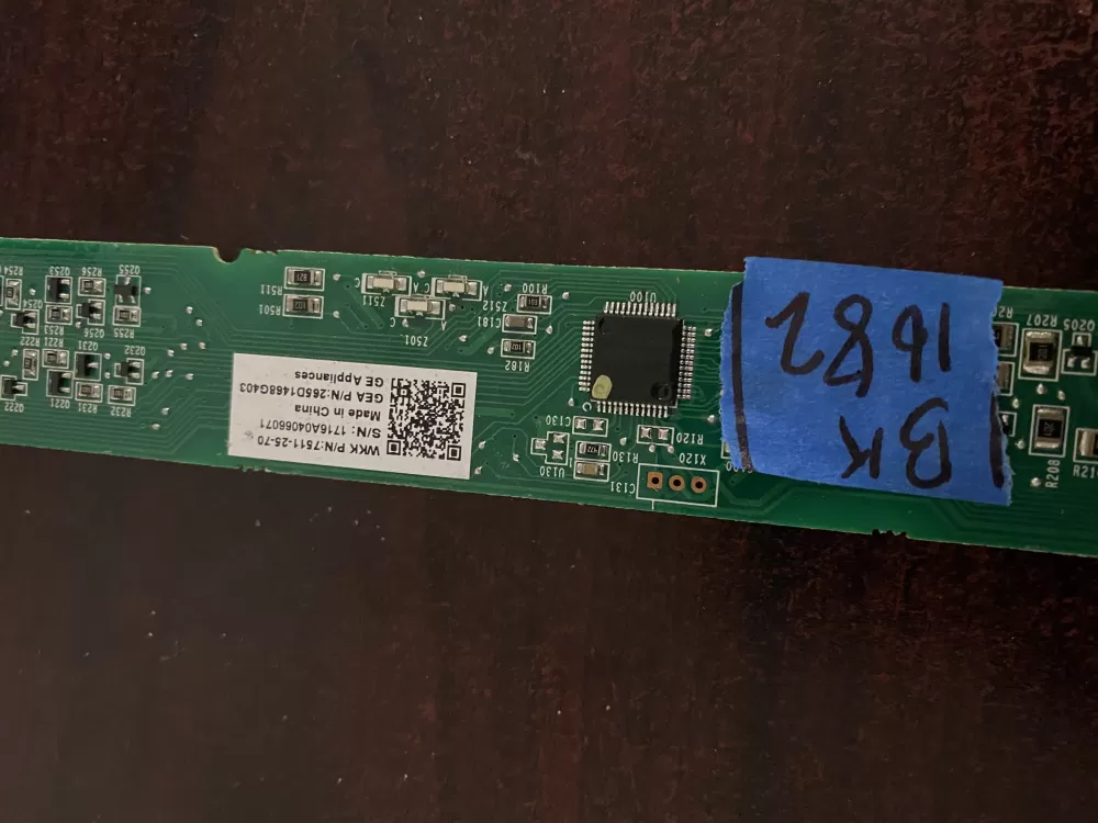 GE 265D1468G403 Dishwasher User Interface Control Board AZ32924 | BK1682