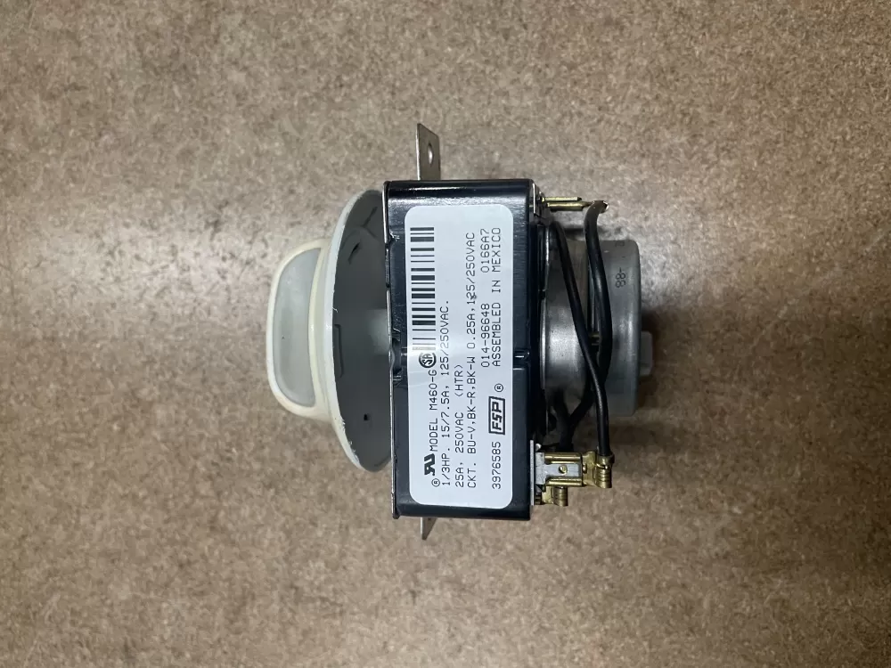 Whirlpool  Maytag  Kenmore 3976585 8299771 8299771R WP8299771 PS11745793 Dryer Timer