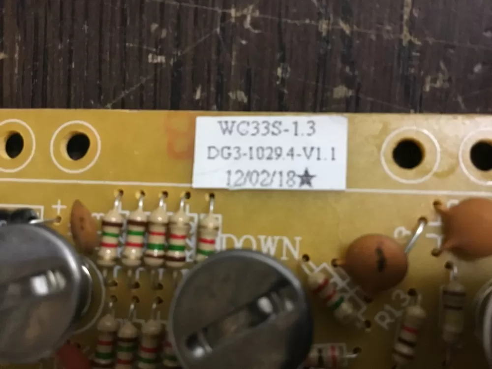 Avanti DG3-1029.4 Control Board AZ11396 | NR546