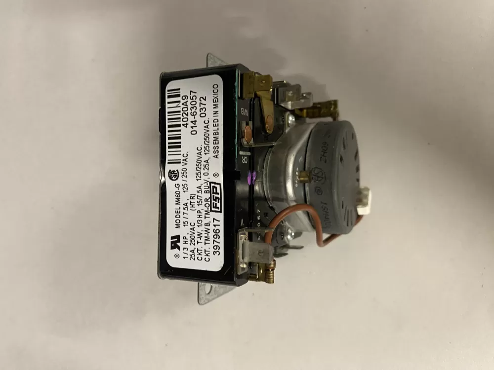 Whirlpool Maytag Roper Amana WP3979617 AP6009055 Dryer Timer AZ230912 | BK574