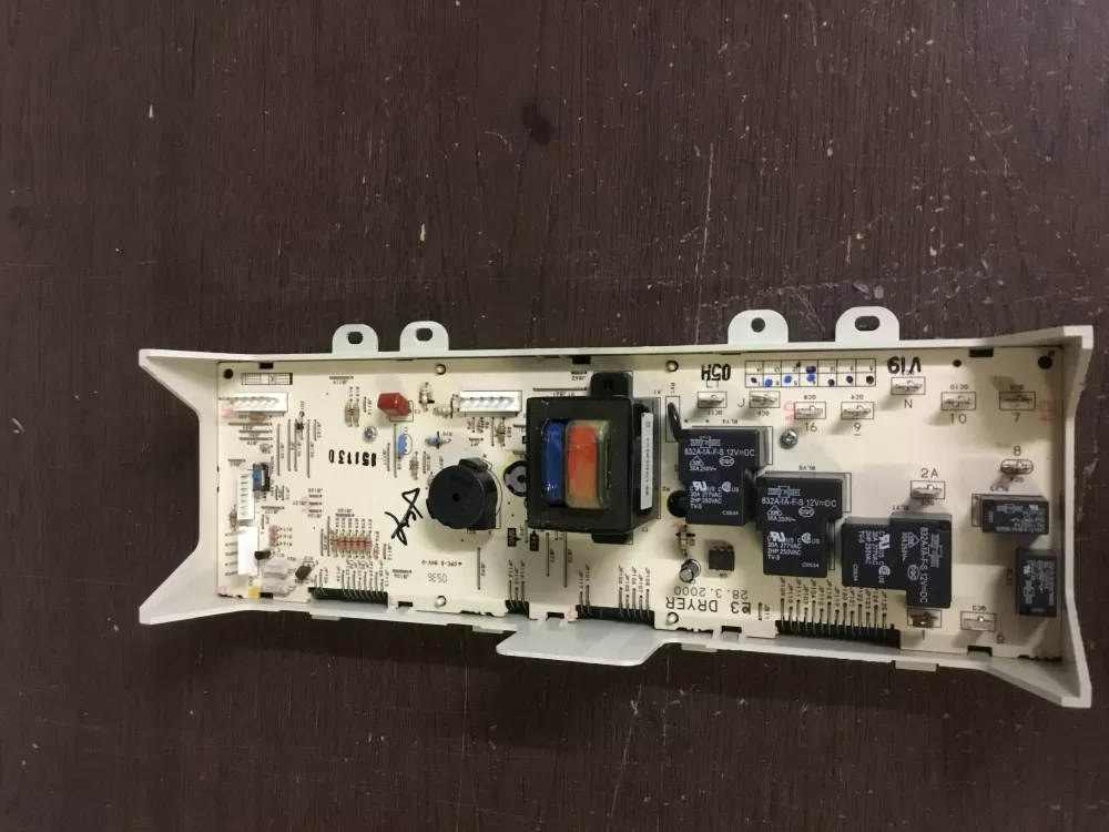 GE 572D660G07 WE4M296 Dryer Control Board AZ7008 | NRV305