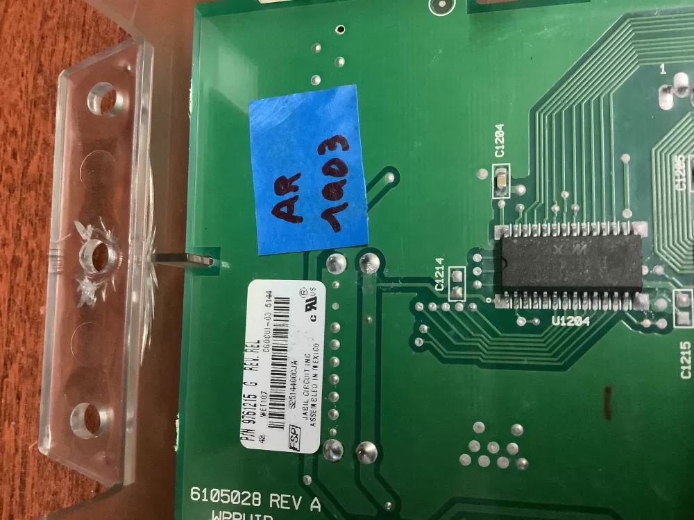 Whirlpool 9761215 Range Oven Display Control Board AZ195687 | AR1903