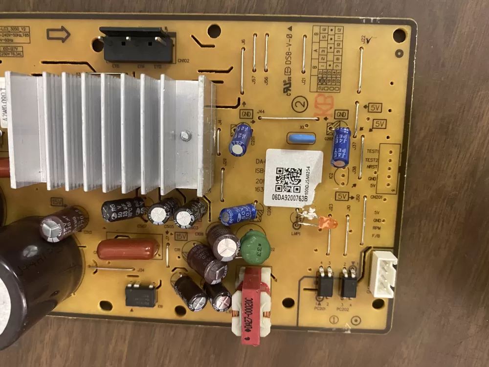 Samsung DA92-00763B Refrigerator Control Board Inverter AZ39897 | BK970