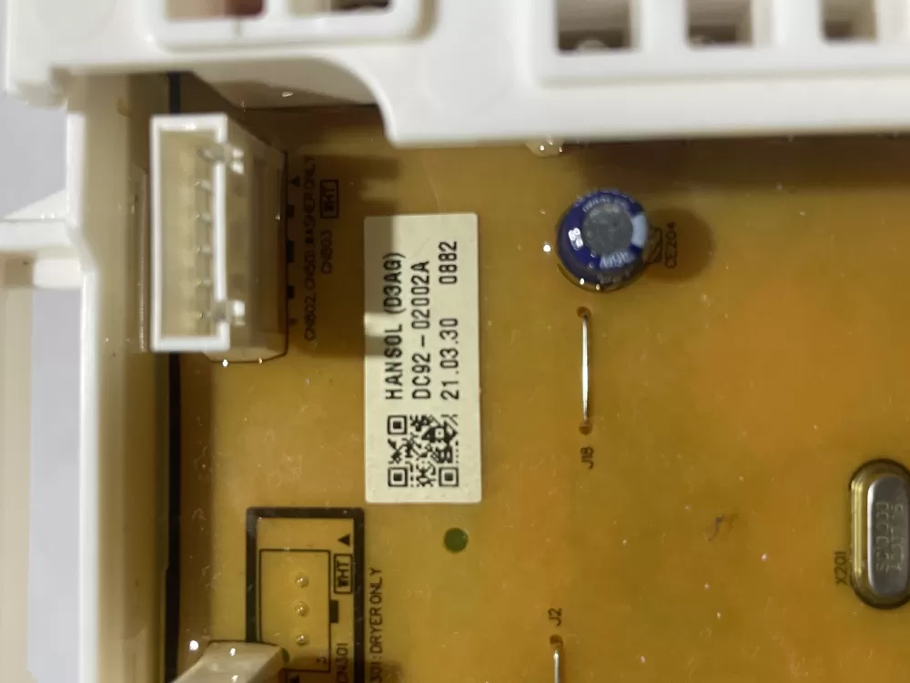 Samsung DC92 02002A Washer Control Board AZ112535 | Wm481