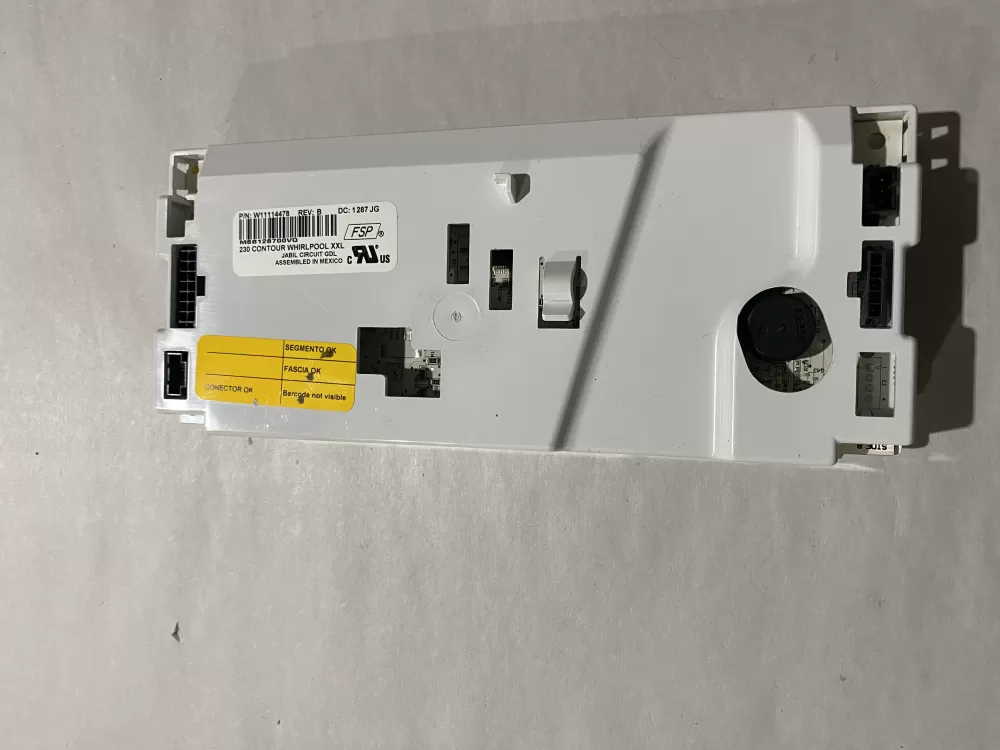 Whirlpool W11114478 W11174453 Refrigerator Control Board AZ200241 | BK2800