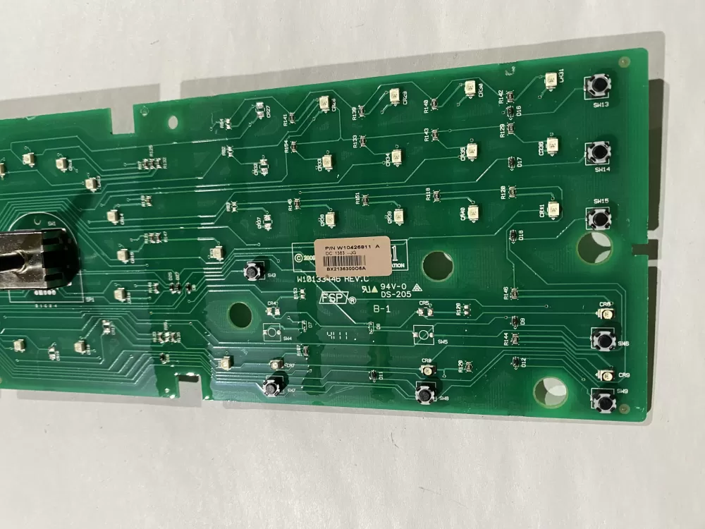 Maytag Whirlpool W10426811 Washer Control Board AZ187529 | BK531