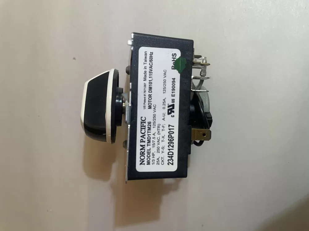 Kenmore  General Electric WE4M521 WE04X22654 PS11721520 234D1296P017 Dryer Timer