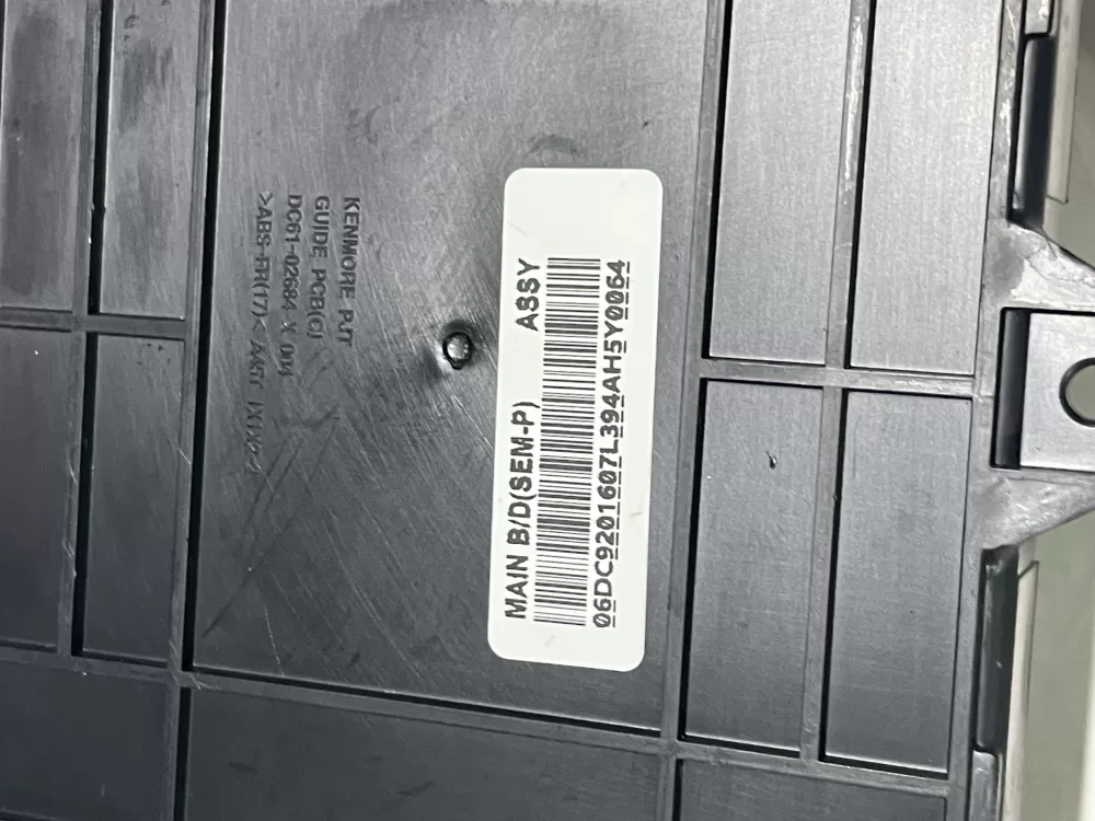 Samsung DC92 01607L DC9201607L Dryer Control Board AZ152584 | Wmv791