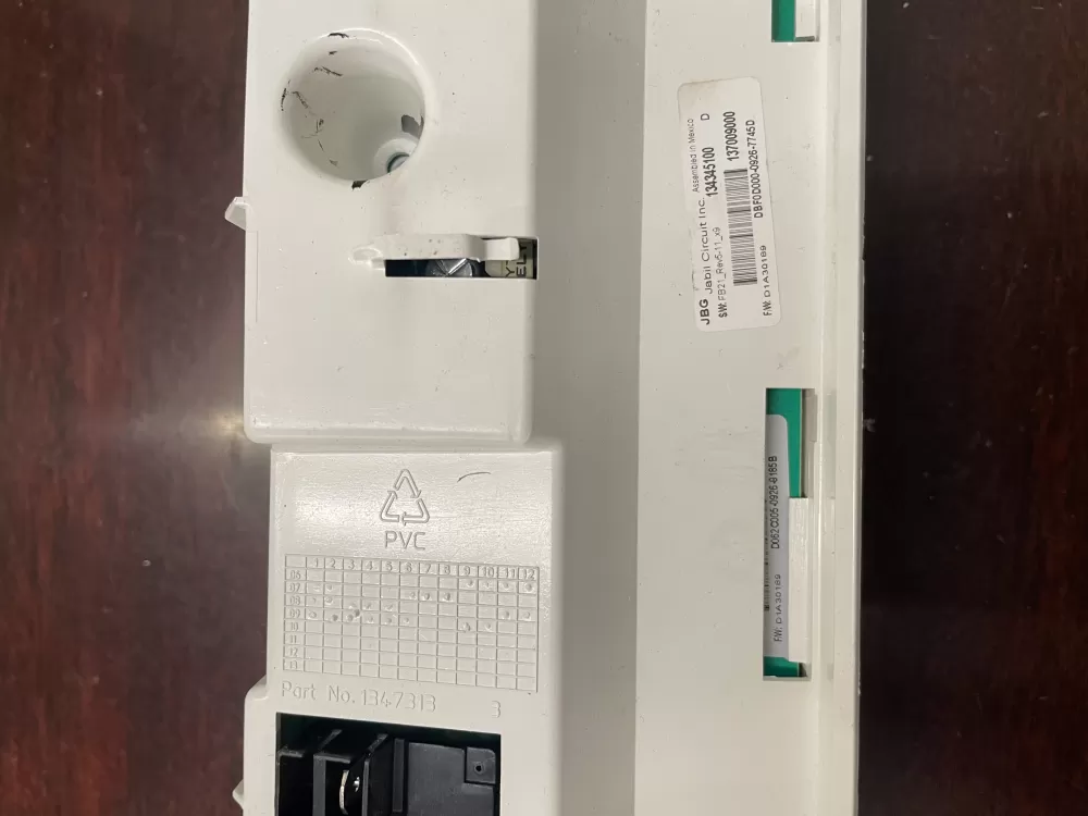 Samsung Frigidaire Electrolux 134345100 Washer Control Board AZ31041 | KMV71