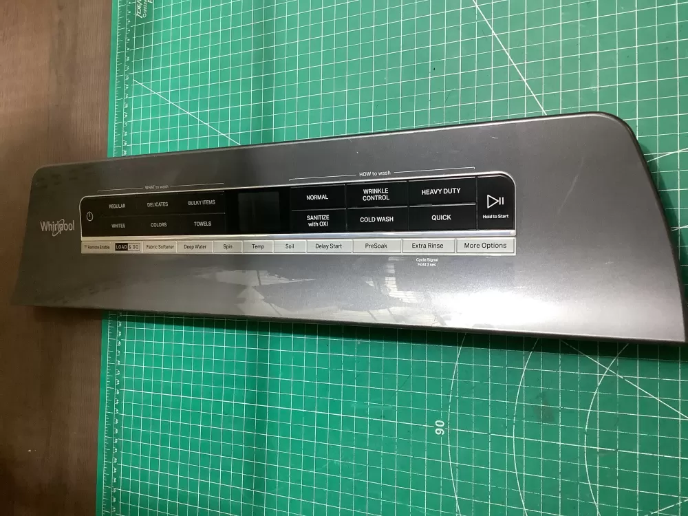 Kenmore  W11185287 Washer Control Board Touchpad Panel