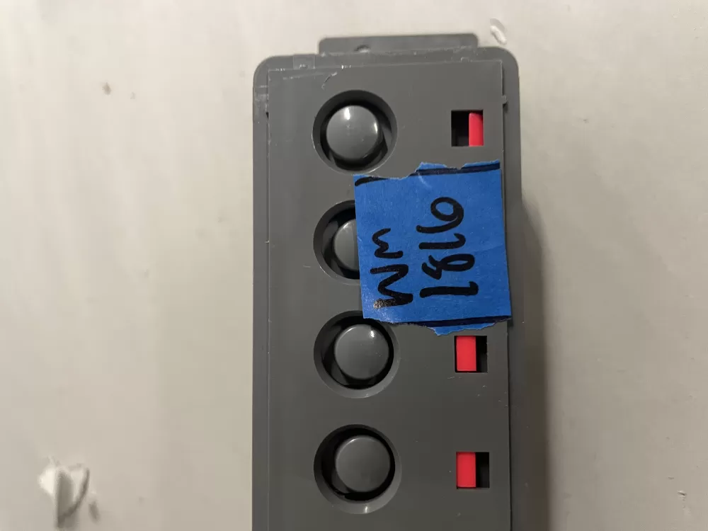 GE Hotpoint 165D5576P033 Dishwasher Button Control Panel AZ210904 | Wm1816