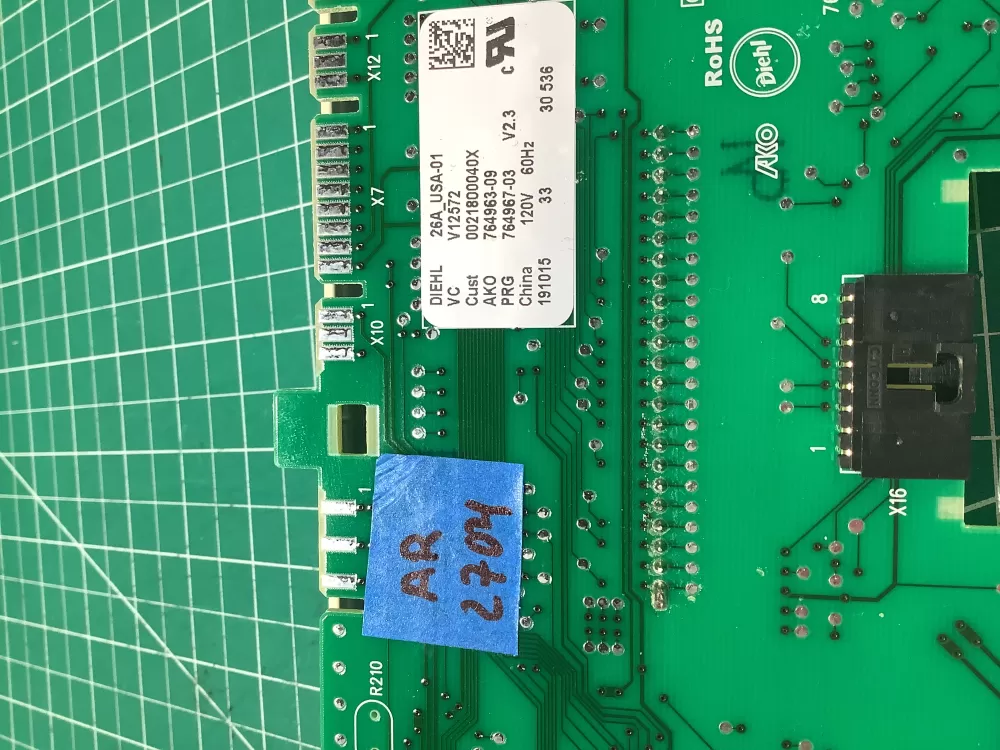GE Haier 764963-09 Washer Control Board AZ183451 | AR2704
