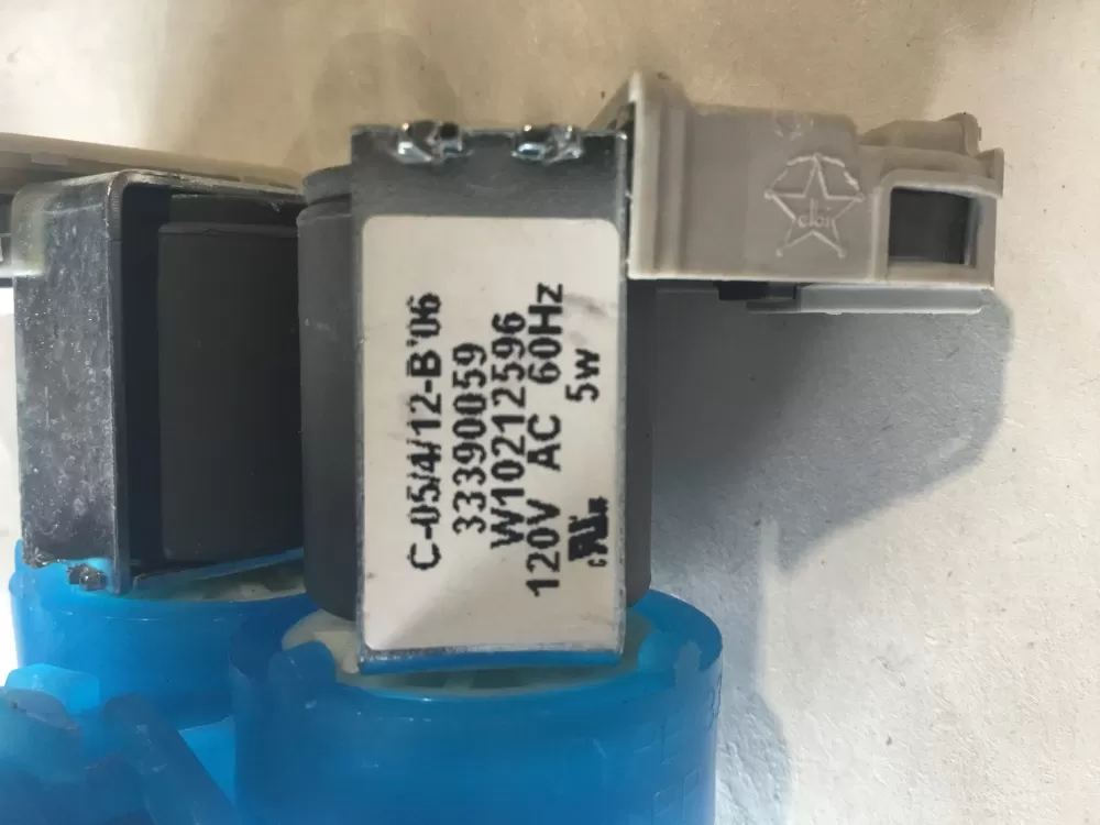 Whirlpool W10212596 Washer Inglis Water Inlet Valve AZ151261 | SL45