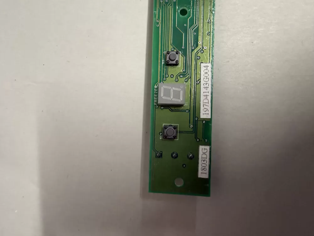 GE 197D4143G002 EBX1018G003 Refrigerator UI Control Board AZ219033 | KM75