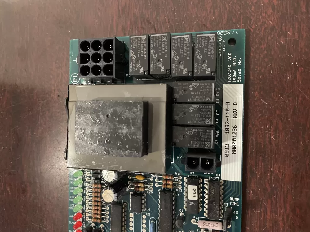 MANITOWOC 000001236 1092-110-R ICE MACHINE CONTROL BOARD AZ46701 | KM1283