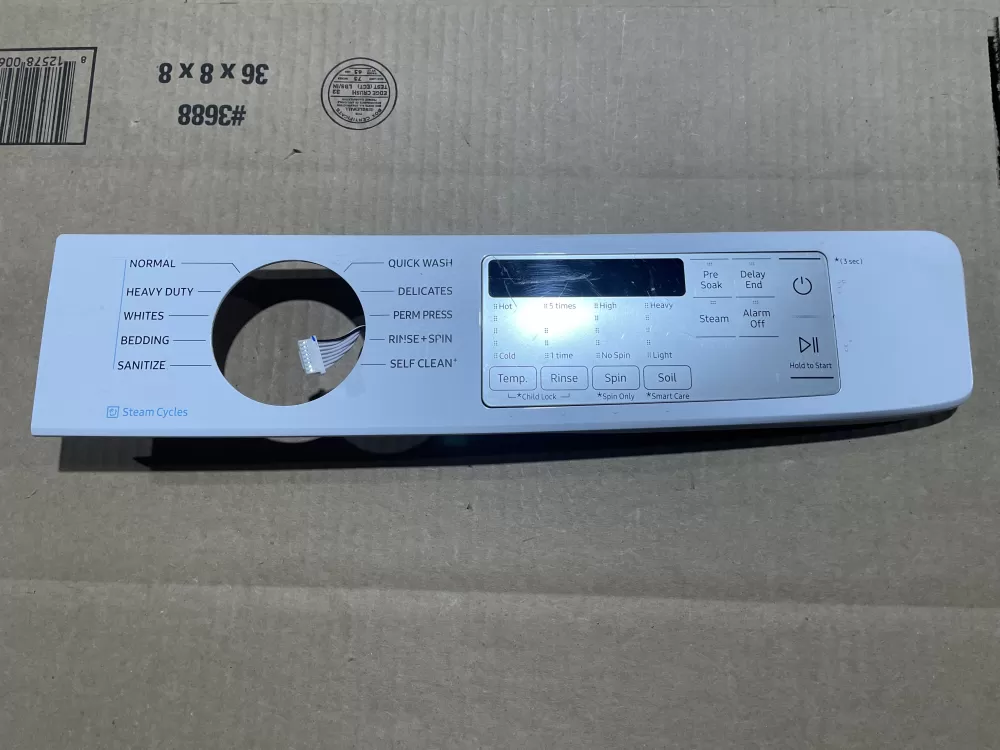 Samsung Washer Control Board Panel Wf45r6100aw AZ72711 | KMV310