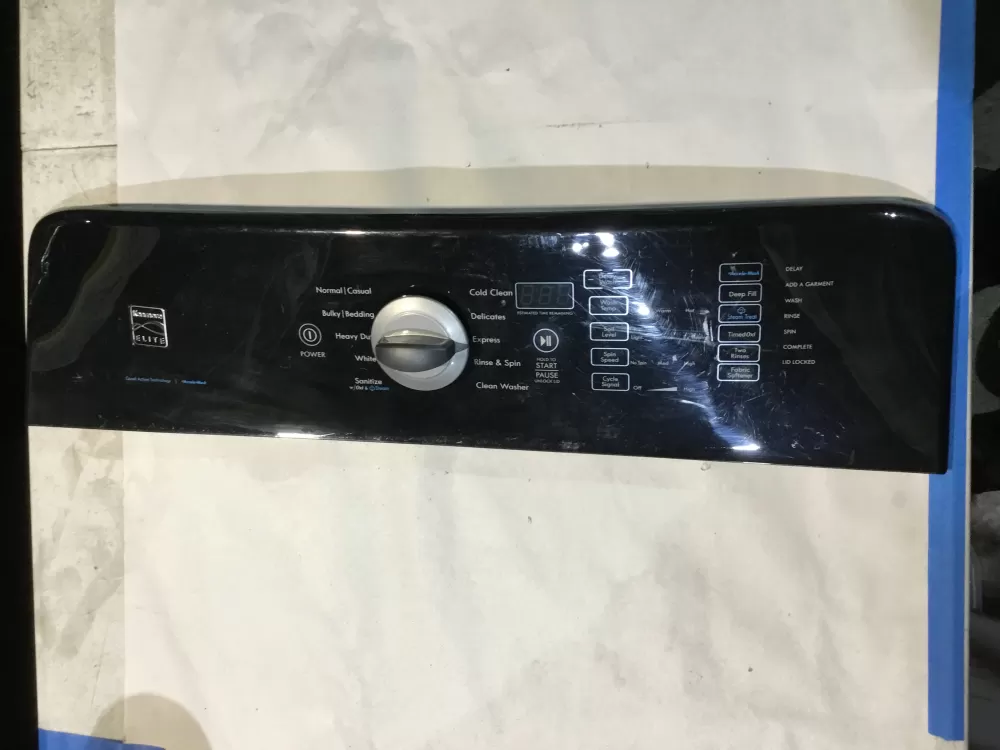 Kenmore W10746215 W10746214 Washer Control Board Panel AZ148849 | BGV767
