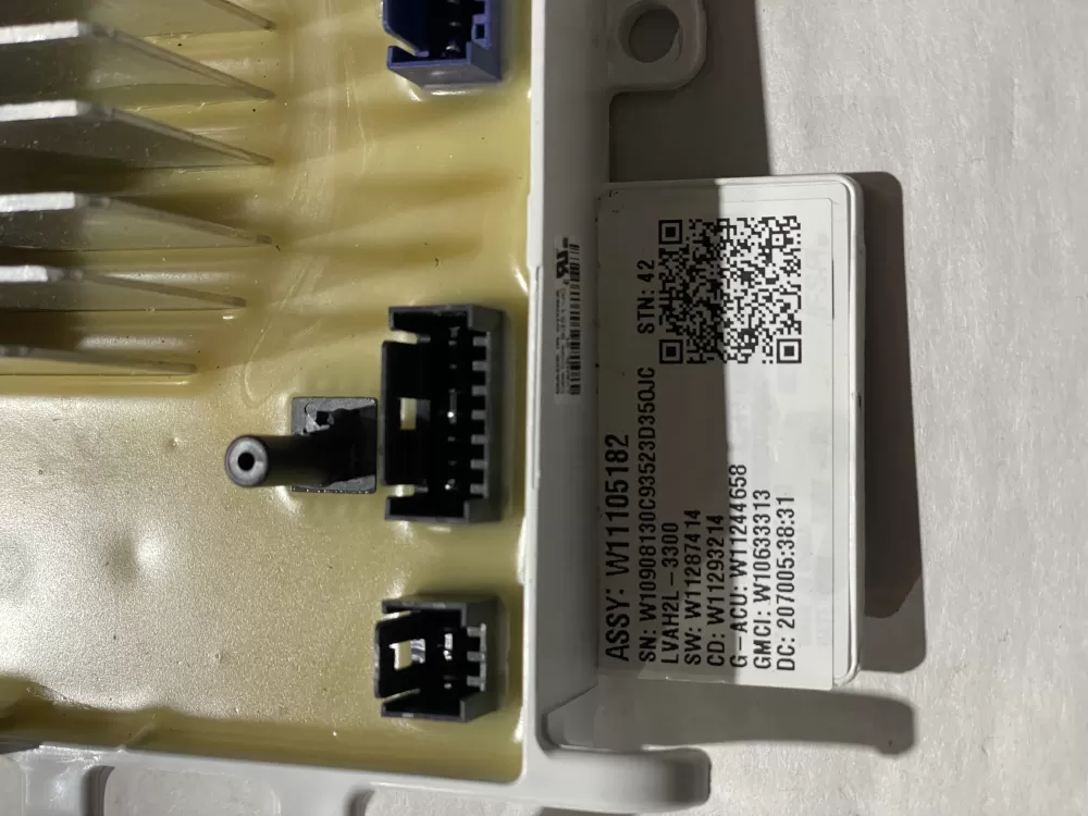 Kenmore W11105182 W11175259 PS12348363 Washer Control Board AZ209160 | KMV612