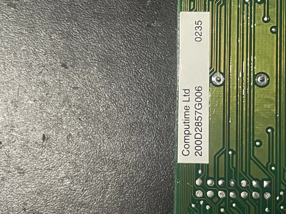 GE 200D2857G006 Refrigerator Control Board AZ19380 | WM1044