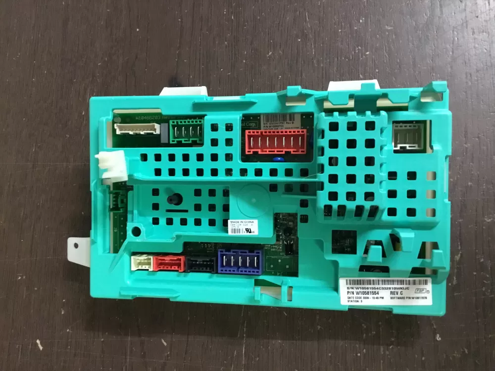 Maytag W10581554 W10723779 W11100673 PS12070898 Washer Control Board