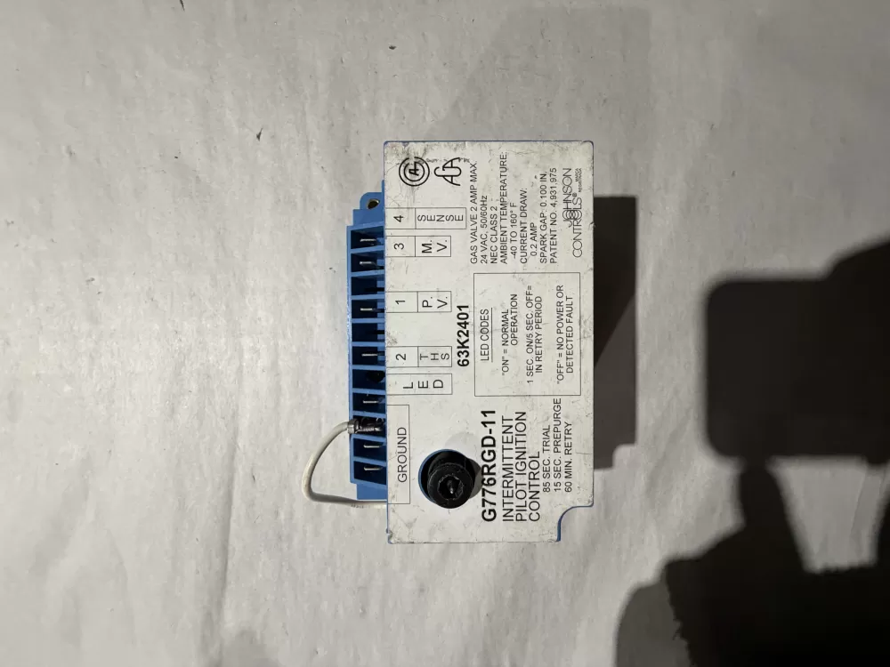 Lennox  Johnson Controls G776RGD-11 