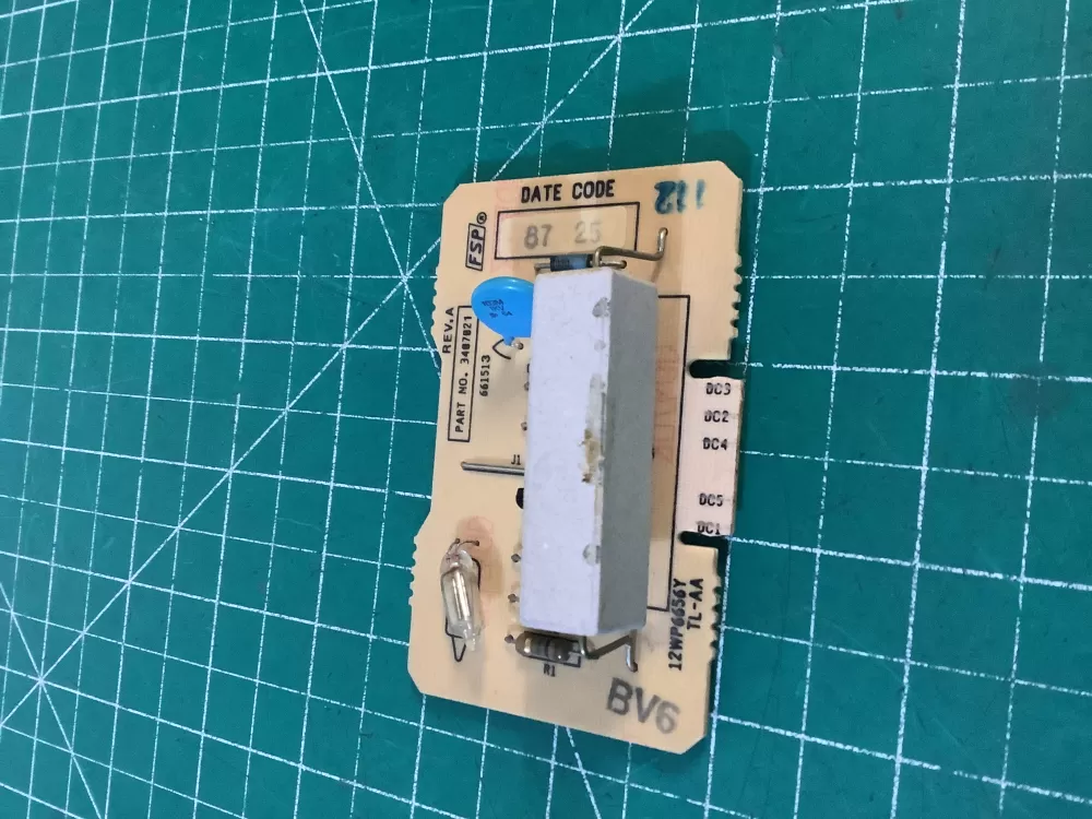 Kenmore  Whirlpool 3398084  AP3097570  2072  3398084R  3407021  3407023  60134  60150  60216  61236  661513  AH345727  EA345727  PS345727 Dryer Control Board