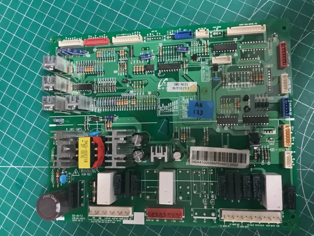 Samsung DA41 00538A DA4100538A Refrigerator Control Board AZ197794 | AR123