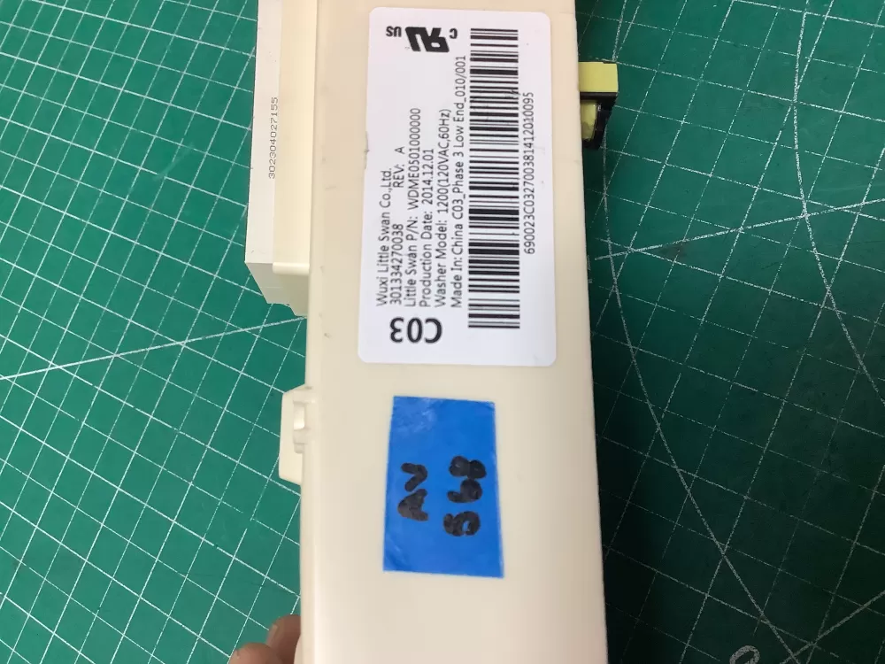 GE WDME0501000000 301334270038 Washer Control Board AZ226096 | ARV568