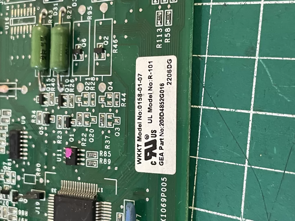 GE 200D4854G008  200D4854G013   200D2259G017  200D4852G018   200D4850G022   200D6221G013   200D6221G015  200D6221G016  WKKT 1304-00-70A Refrigerator Control Board