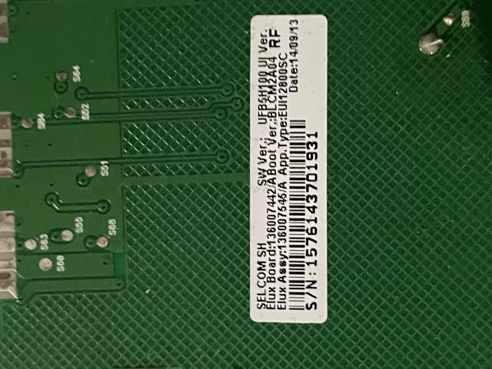 Frigidaire Electrolux 136007442 Dryer Control Board UI Panel AZ31908 | Wm88