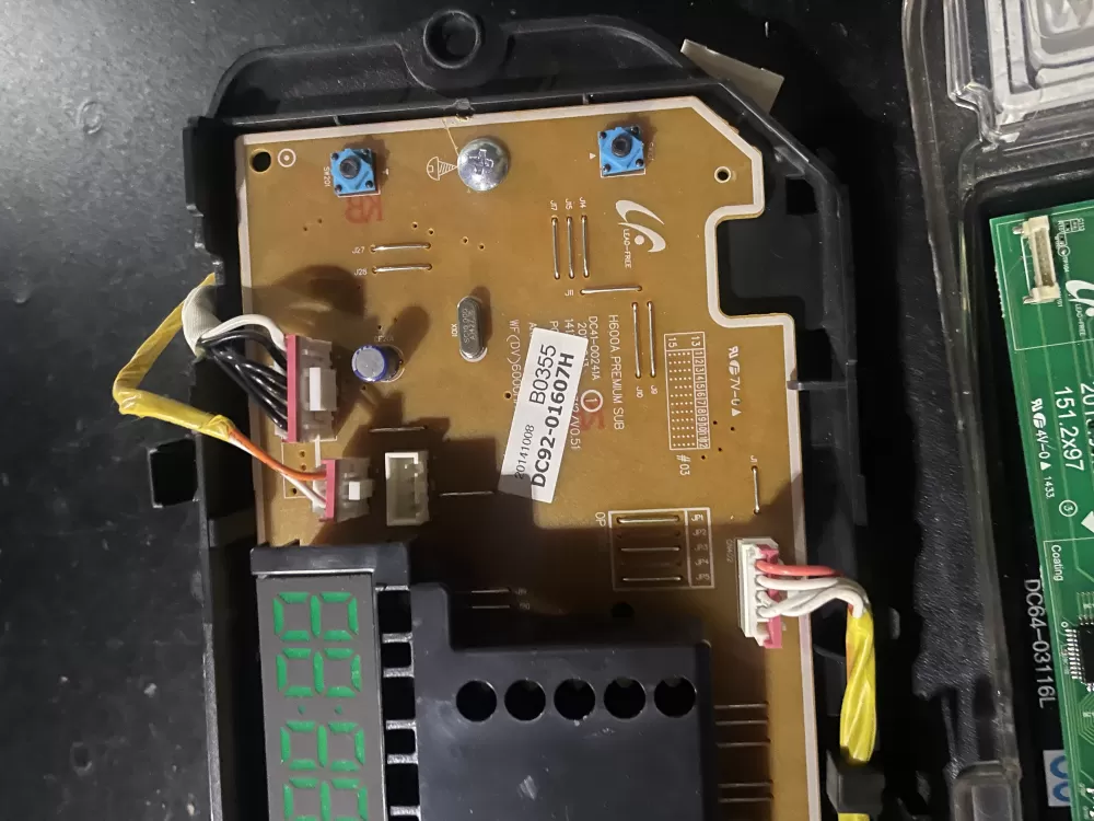 Samsung DC92-01607H Dryer Control Board AZ27693 | KMV134