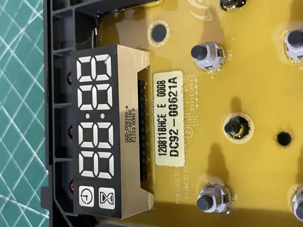 Samsung DC92-00619A DC92-00621A Washer Control Board AZ193344 | Wmv884