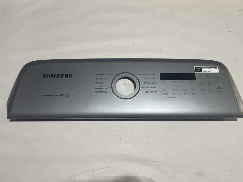 Samsung DC97-21544C DC64-03825C Washer Control Board Panel AZ140077 | Wmv124