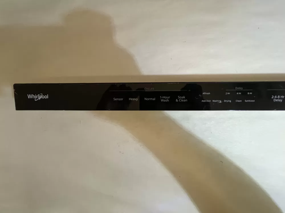 Whirlpool W11093320D Dishwasher Control Board Panel