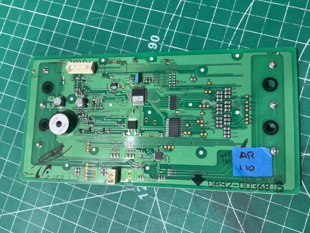 Samsung DA92-00368 B Refrigerator Dispenser UI Control Board AZ195980 | AR110