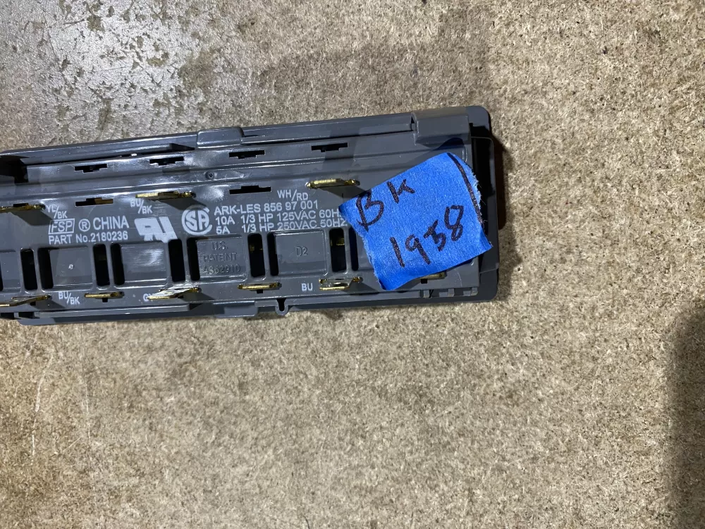 Kenmore WP2180236 Refrigerator Control Board Dispenser Switch AZ66689 | BK1958